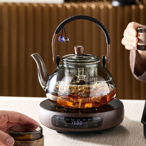 忆壶茶玻璃煮茶壶电陶炉套装家用2026新款加厚耐热烧水壶泡茶专用