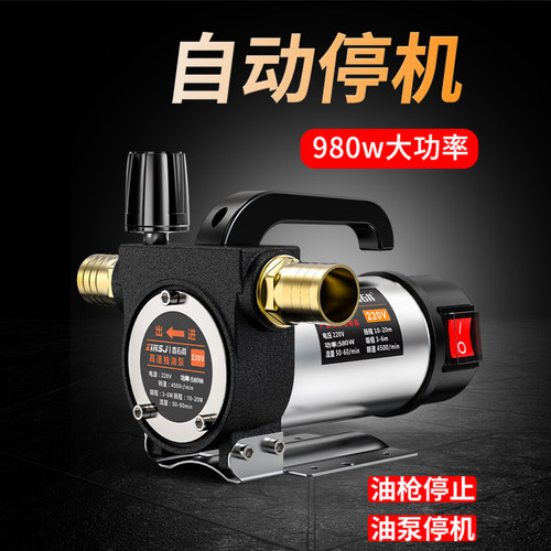 鑫石井神器12v24v通用自动抽油泵