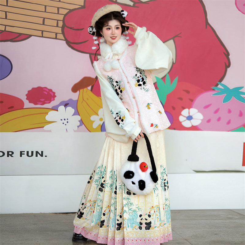 翡缇兰-团团圆圆明制汉服女冬季