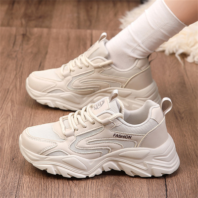 大东女鞋厚底增高休闲老爹鞋女潮