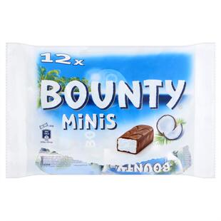 现货荷兰可可脂巧克力Bounty经典椰蓉夹心巧克力零食独立大包装