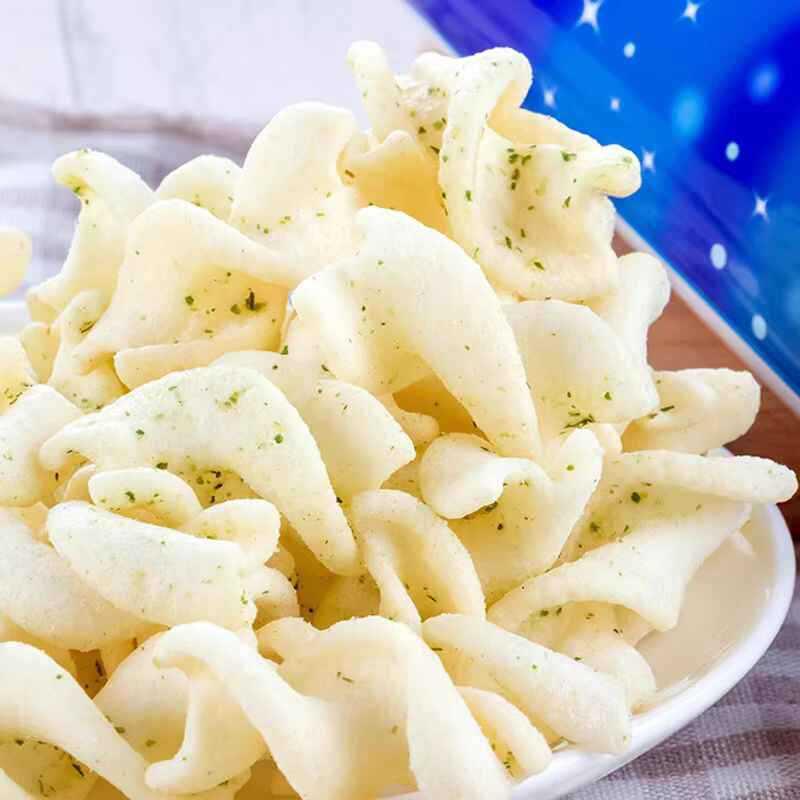 Langweixian vegetable flavor30袋儿童薯片网红解馋小零食食品