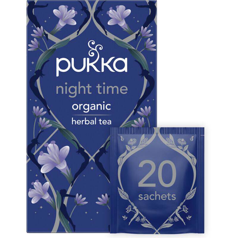 现货荷兰进口帕卡茶无咖啡因花草茶night time晚安茶睡眠茶