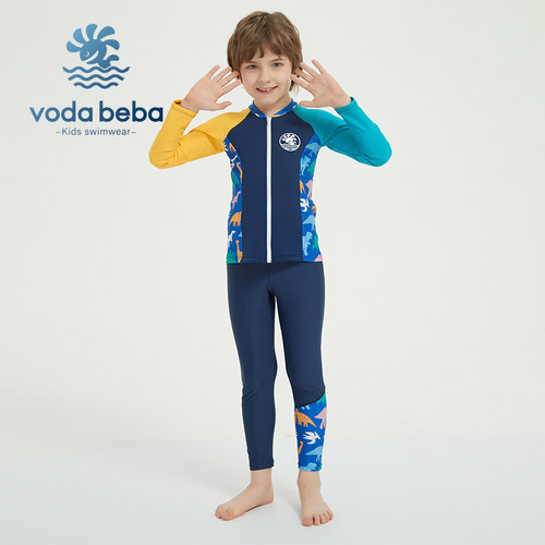 vodabeba儿童分体长裤保暖泳衣