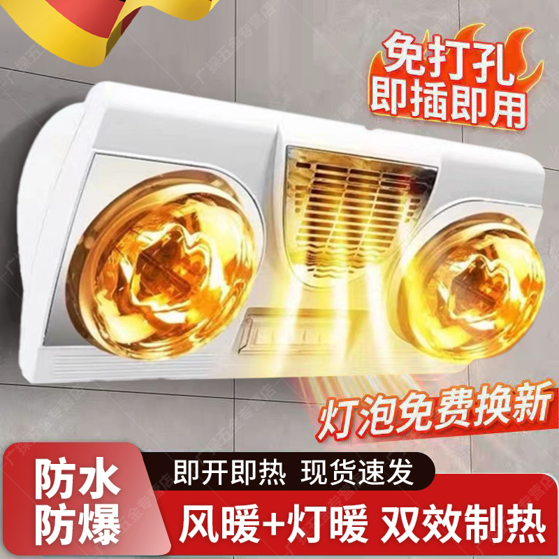 德国壁挂式灯暖浴霸卫生间