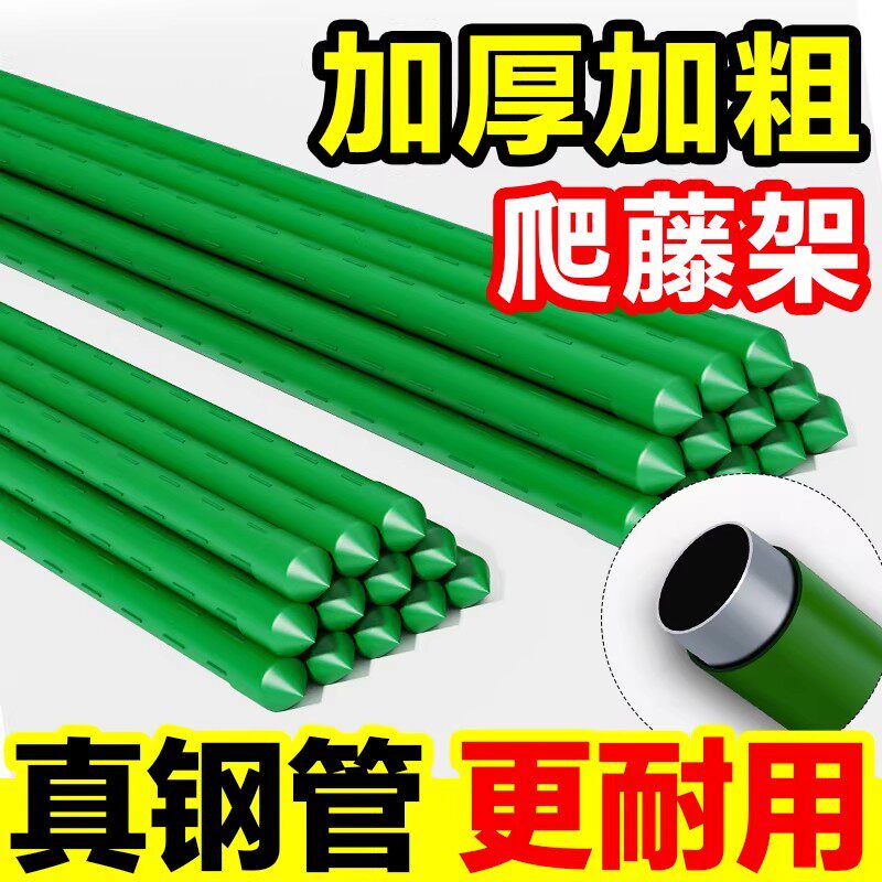 爬藤架花架葡萄番茄豆角黄瓜架子包塑钢管植物种菜搭架园艺支撑杆