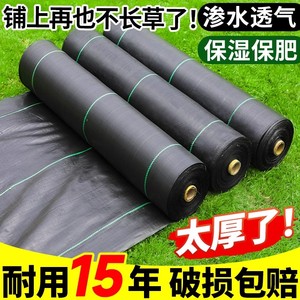 防草布除草布抗老化果园果树透气保湿盖草布遮农用园艺草地布耐用