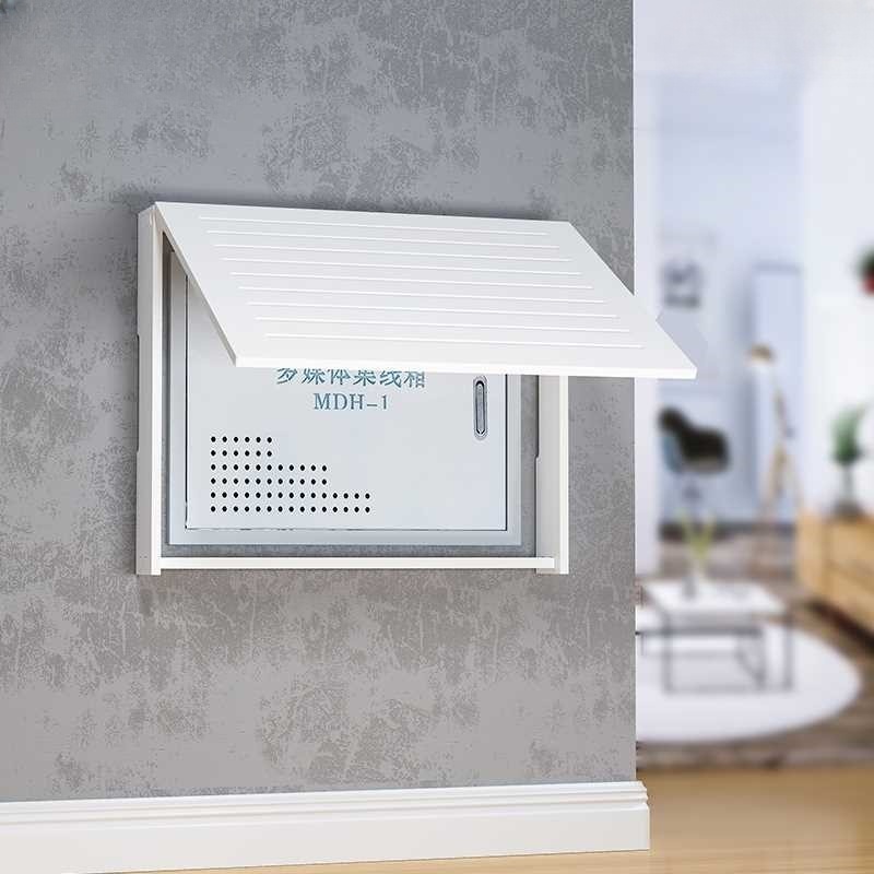 集线箱装饰画弱电信息盒遮挡配电表电闸箱网线路由器免打孔