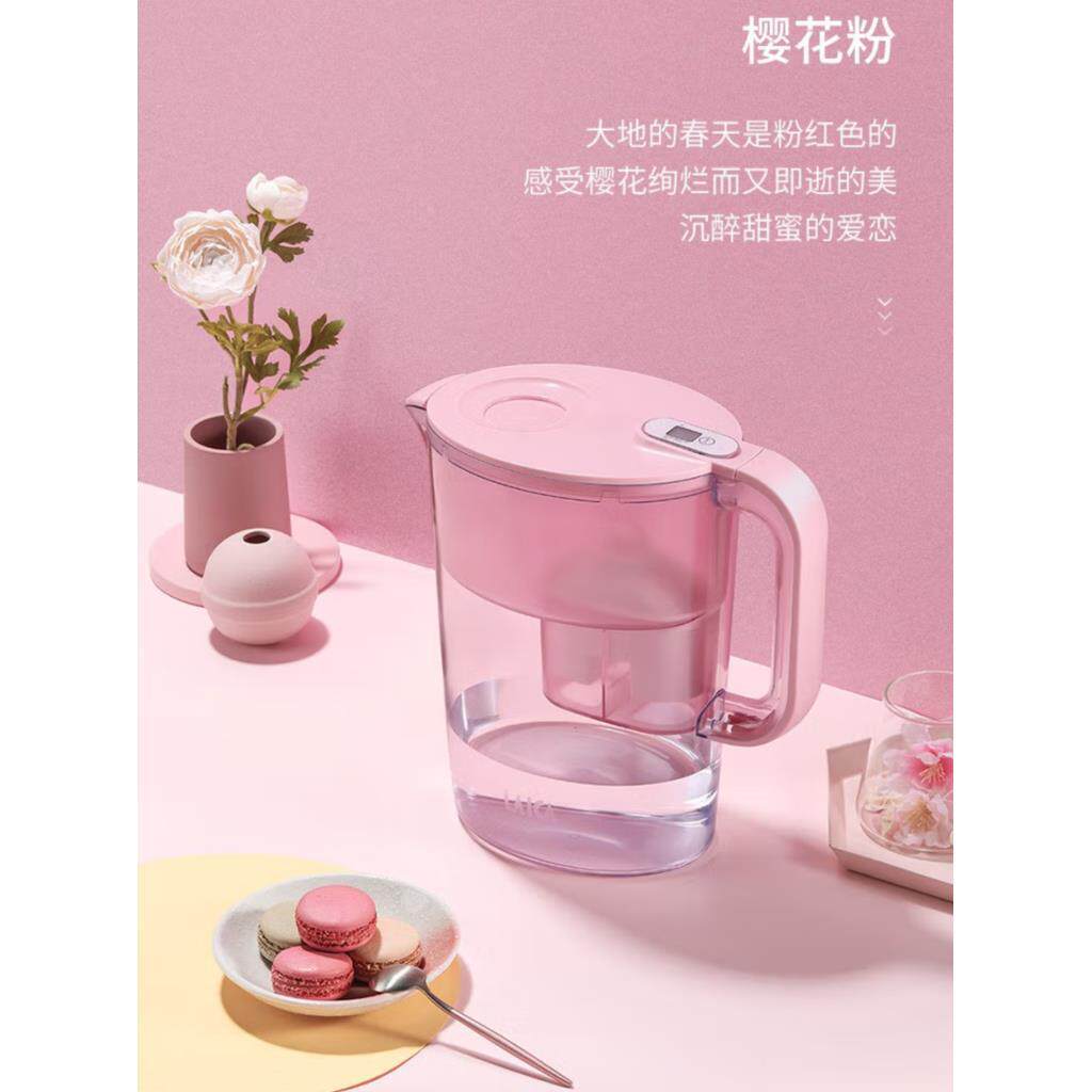 Laica莱卡过滤水壶LA35家用自来水净水壶原装进口双导滤芯过滤器