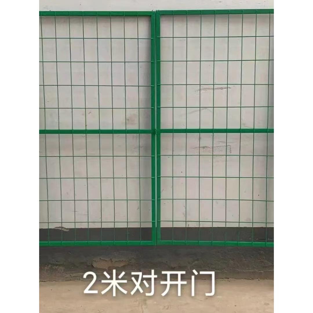 铁丝网门护栏网门户外隔离栅栏门养殖围栏门防护栏门果园栅栏门