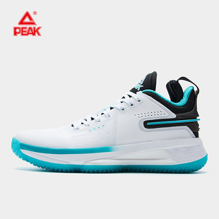 耐磨中高帮缓震运动鞋 新款 男 男2024夏季 匹克态极闪现4力量篮球鞋