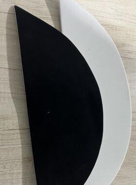 防晒衣服黑胶帽檐沿定辅料eva泡沫泡棉塑料PVC防晒服帽子用品
