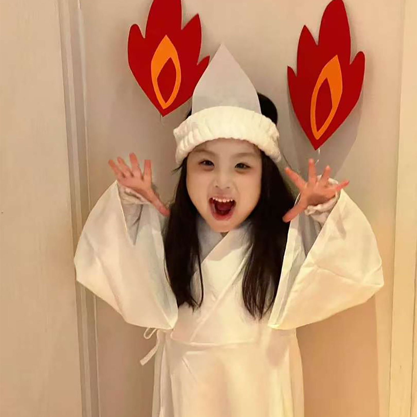 袁湘琴可爱鬼cos服万圣节儿童儿童演出服