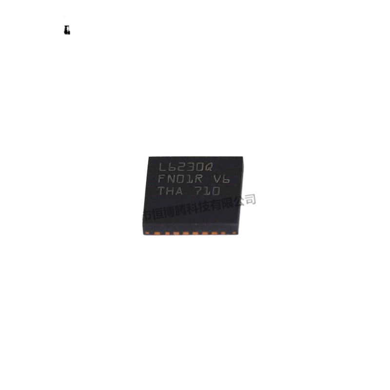 L6230QTR 封装VFQFPN-32 点火控制驱动器原装 丝印L6230Q 元器件 - 白底图