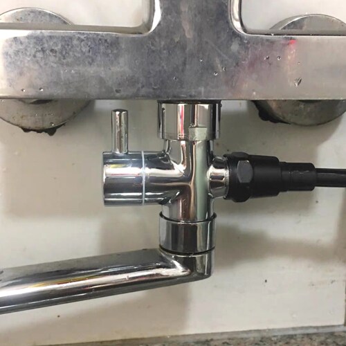 接头分水器三通阀分水阀4分花洒全铜切换6分一进二出配件快开淋浴