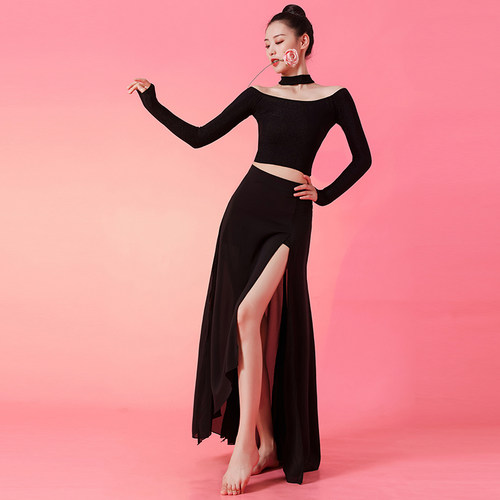 古典舞旗袍表演服装优雅