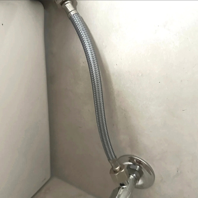 进水金属4分连接进水管编织马桶软管高压加厚耐高温304防爆冷热