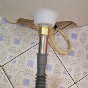 排水漏水塞密封洗手间防臭台盆去水器通用防漏洗手池下水管不锈钢