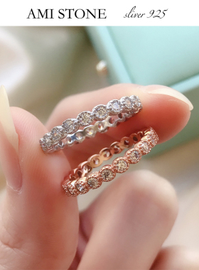 纯银复古简约时尚精致小众女戒