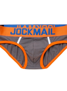 JOCKMAIL内裤男士三角棉舒适吸汗个性青年透气运动内裤健身修身