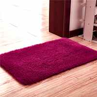 Lambskin floor MATS, bathroom anti-slip MATS, absorbent door MATS, bedroom foyer, bathroom waterproof floor MATS for entering and leaving the house thumbnail 4