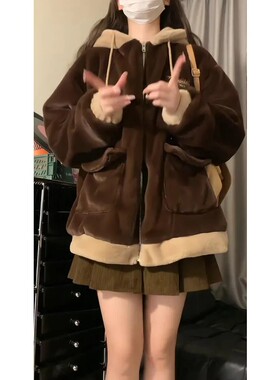 卫衣女2023新款爆款泰迪熊外套秋