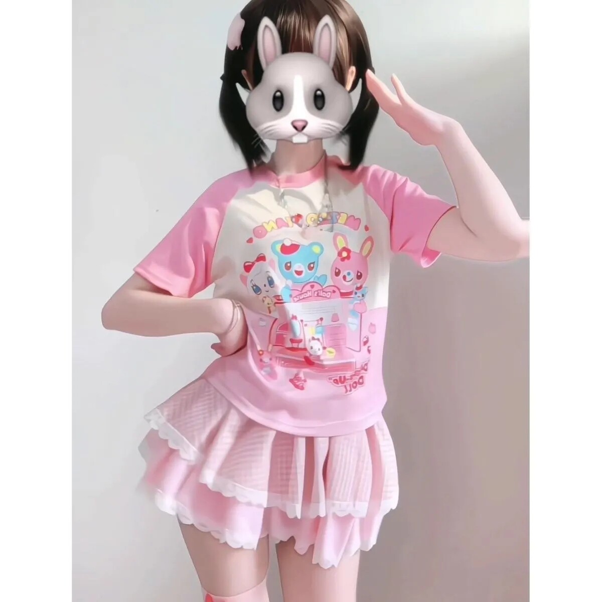 ins夏季日系软妹少女可爱短袖T恤