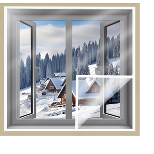 窗户密封条防风保暖膜冬季防寒加厚塑料布封门窗防尘保温挡风神器