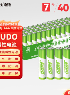 凌力JUDO绿白碱性电池中文