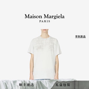 [早秋新品]MaisonMargiela马吉拉印花休闲短袖T恤打底衫上衣衣服