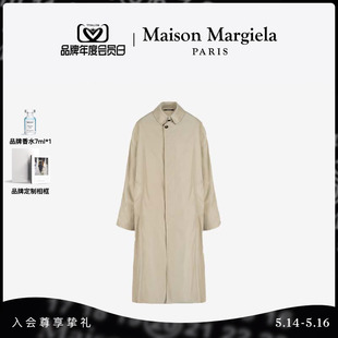 Margiela马吉拉四角缝线单排扣风衣外套 Maison 24期免息