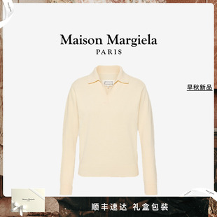 上衣线下同款 早秋新品 Maison Margiela马吉拉V领Polo针织衫