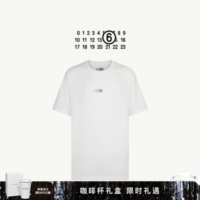 MM6标签T恤宽松情侣款