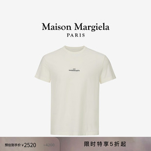 [尊享特惠]Maison Margiela马吉拉倒置LogoT恤短袖打底衫休闲上衣