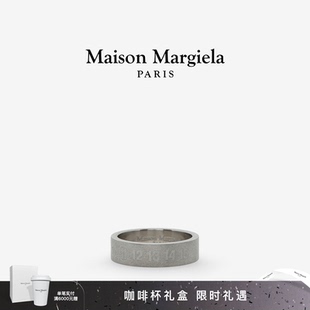 MaisonMargiela马吉拉复古做旧数字徽标戒指情侣对戒 礼物