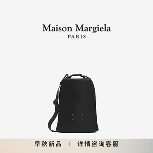 Margiela馬吉拉四角縫線純色雙肩背包手提包 Maison 早秋新品