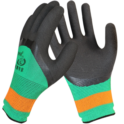 手套耐磨干活防滑防水加厚橡胶