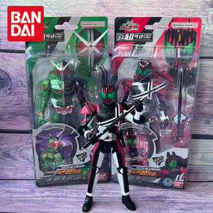 万代正版假面骑士decade帝骑w双骑发声超可动人偶男孩周边玩具