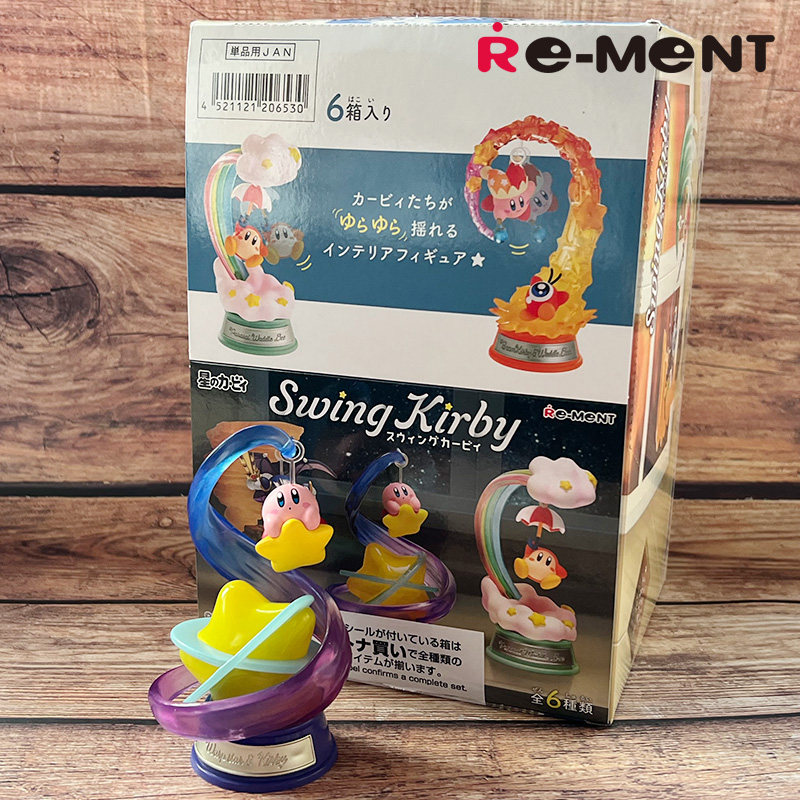 re-ment星之卡比秋千摆件盲盒
