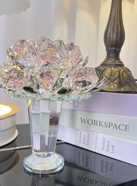 创意摆件摆件水晶轻奢