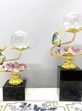 合金简约新中式电视柜酒柜玄关