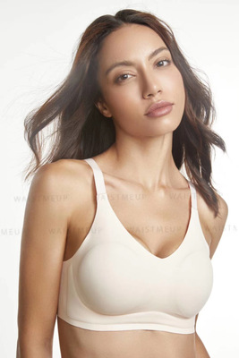 waistmeup亲肤v领圆形自然内衣