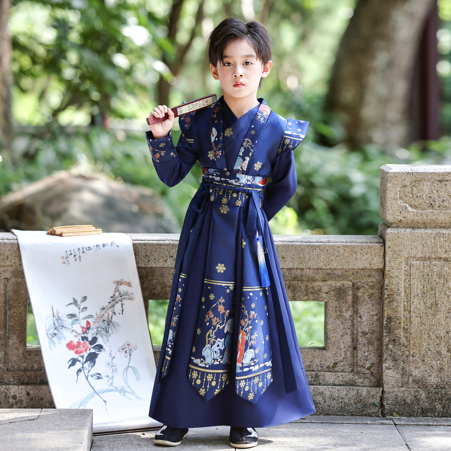 儿童古装男童唐装汉服