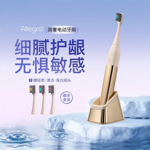 爱丽歌M1充电式电动牙刷护龈
