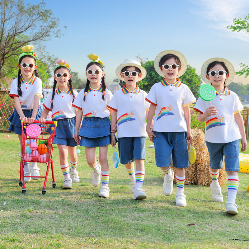 六一儿童演出服幼儿园毕业照园服