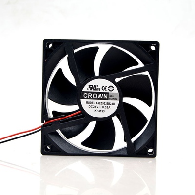 CROWN AGE09225B24U 9225 9025 24V 0.32A 9cm大风量变频器风扇