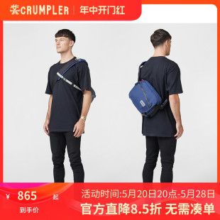 男潮牌骑行包 Crumpler11寸平板电脑斜挎包 防水耐磨帆布邮差包