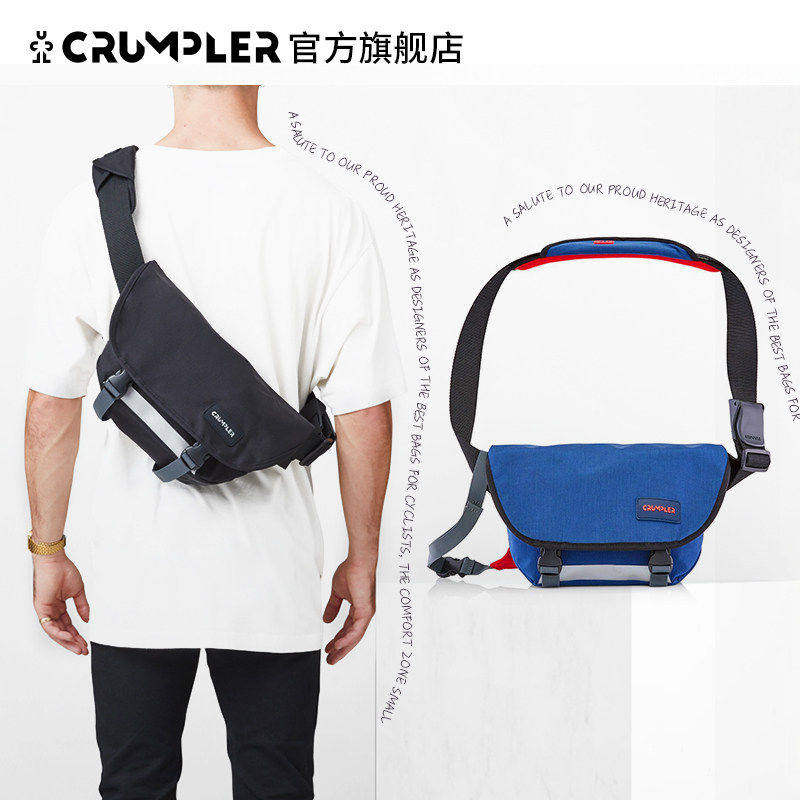 crumpler 单肩包斜挎包书包潮牌骑行休闲背包防水耐磨帆布邮差包