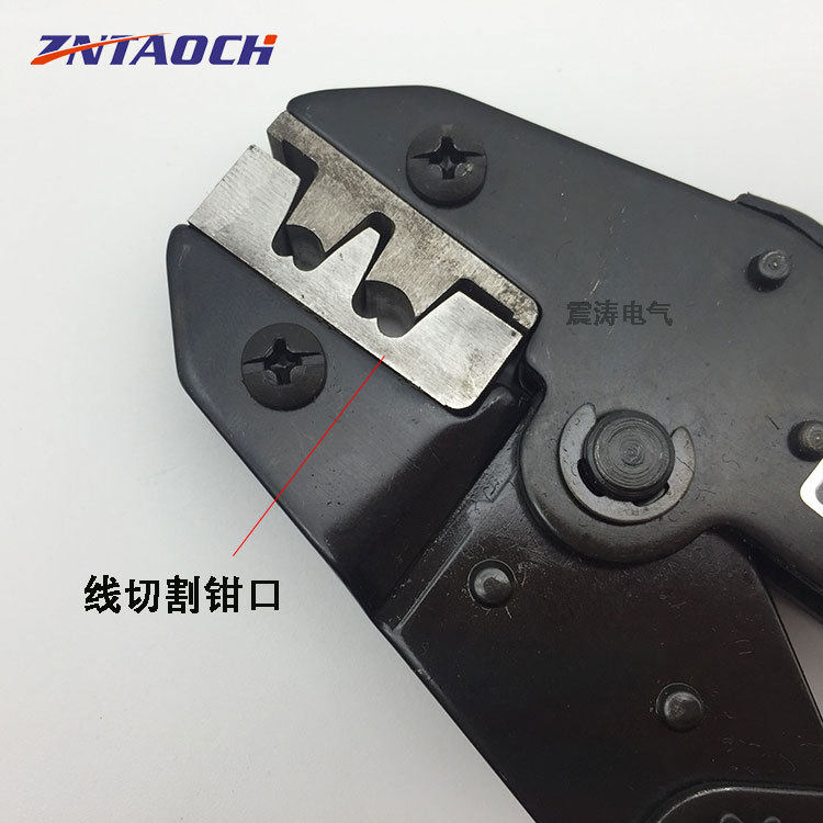 ot开口铜鼻子压线钳 冷压端子压接钳 3a10a 铜扣545工具