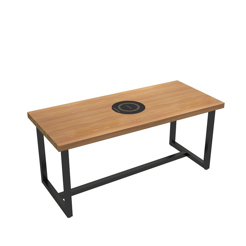 复古工业风餐厅餐桌椅组合食堂实木餐饮火锅甜品奶茶店咖啡厅桌椅